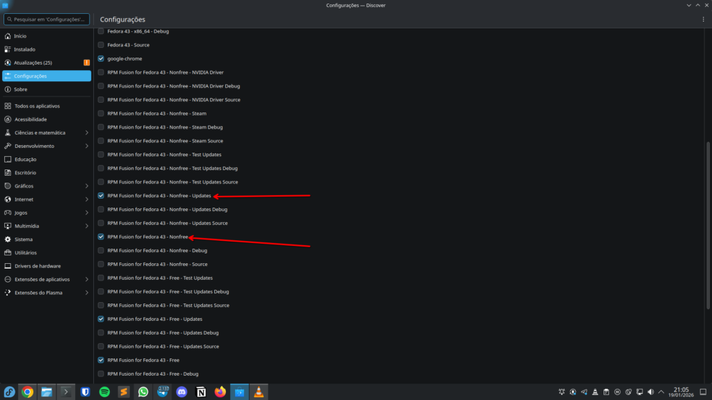 Dicover Fedora KDE