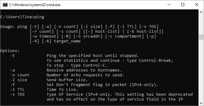 ping cmd
