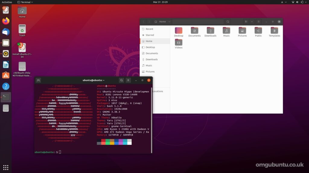 Distro Linux ubuntu