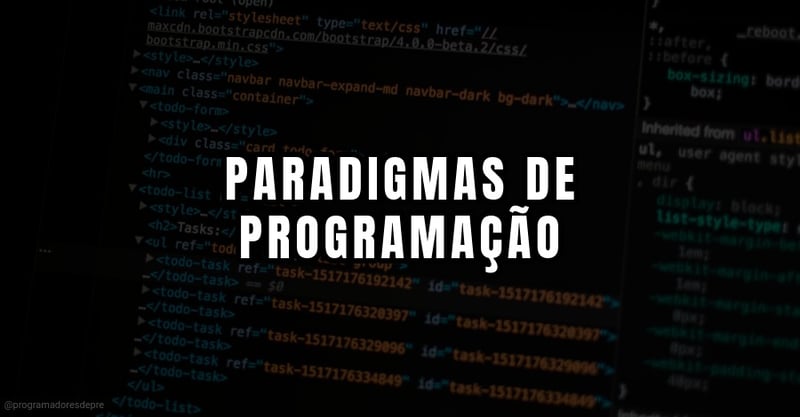 Quais são os principais paradigmas de programação?
