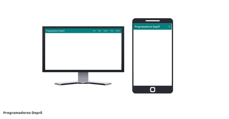 Como criar menu responsivo com HTML e CSS | Programadores Deprê