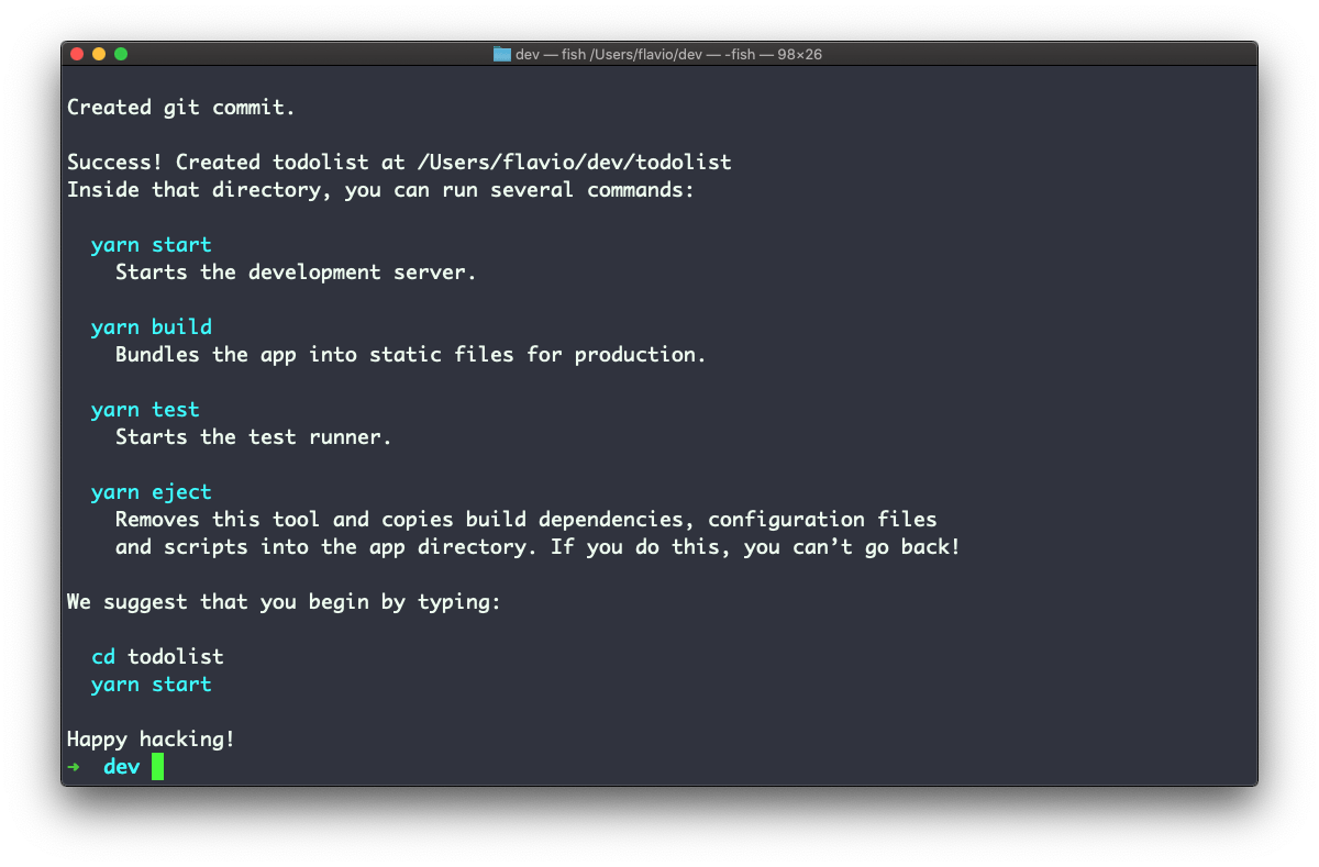 create react app commands create react app commands