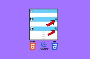 Menu Web Responsivo para Mobile com HTML, CSS e JQUERY