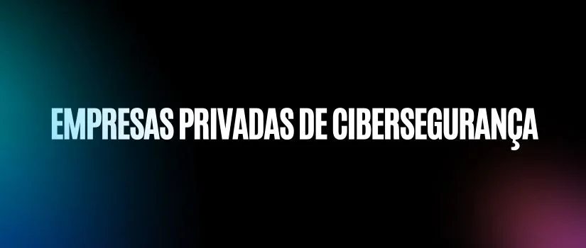 Empresas privadas de ciberseguranca