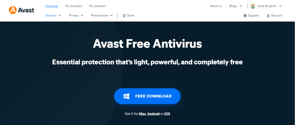  Avast Free Antivirus