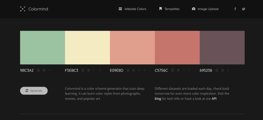 esquema de cores