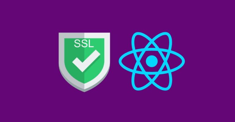 Como usar SSL no aplicativo Create-React-App