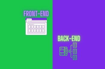 razões para manter o front-end e o back-end separados