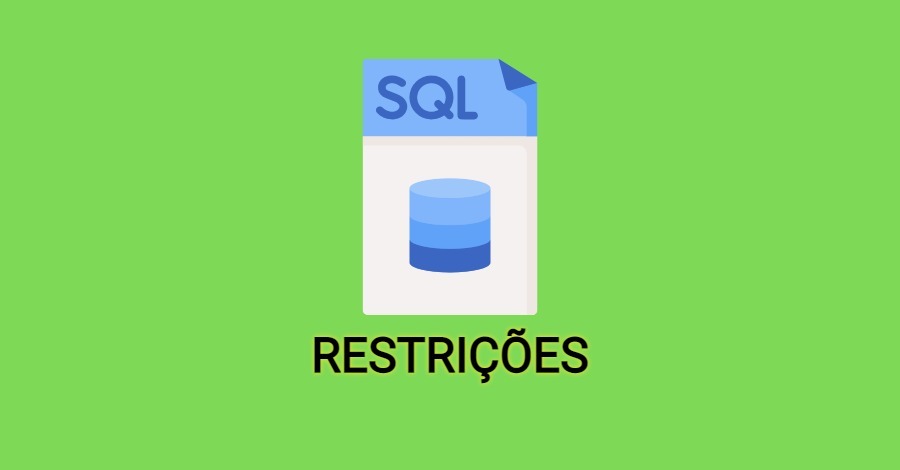 SQL restrições