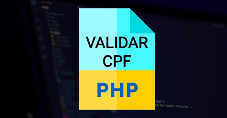 Script para validar CPF em PHP
